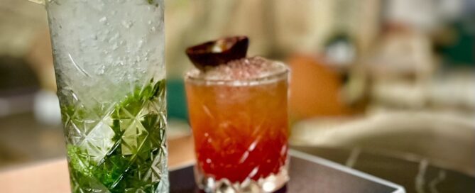 Cocktails at TigerIvy bar in Middlesbrough