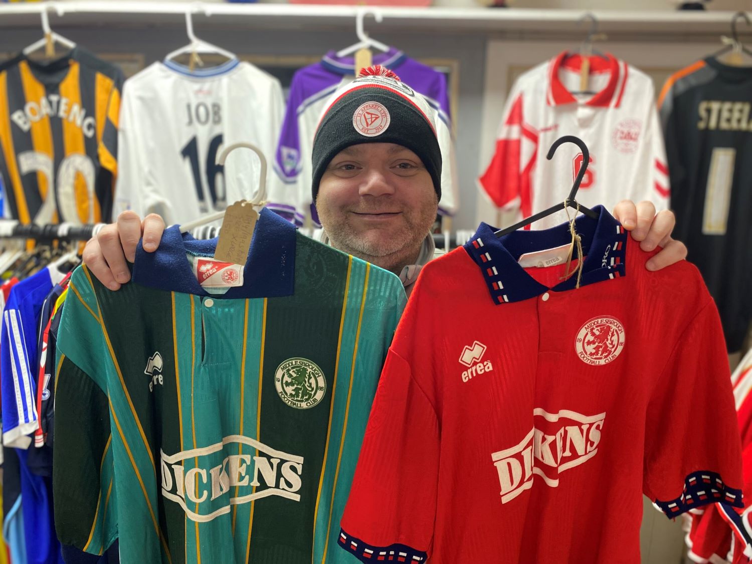 Mark Bythway at ASB Football Shirts