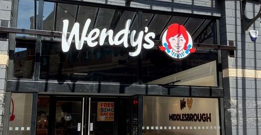 Exterior of Wendy's Middlesbrough