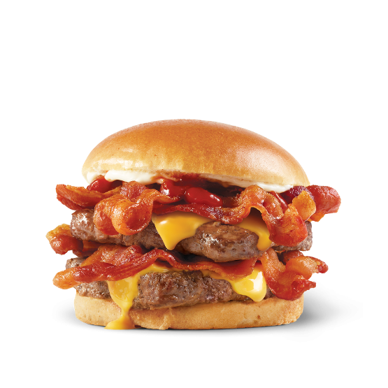 Baconator burger from Wendys