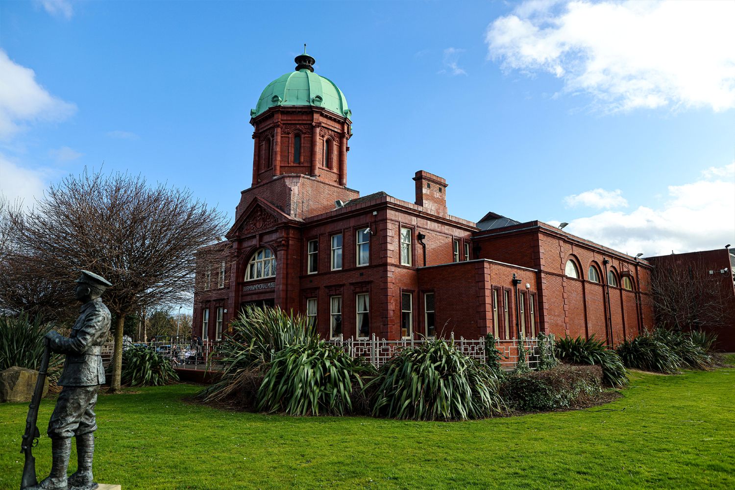 Exterior shot of the Dorman Museum