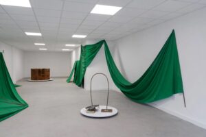 Sculpture in the auxiliary by Alia Gargam