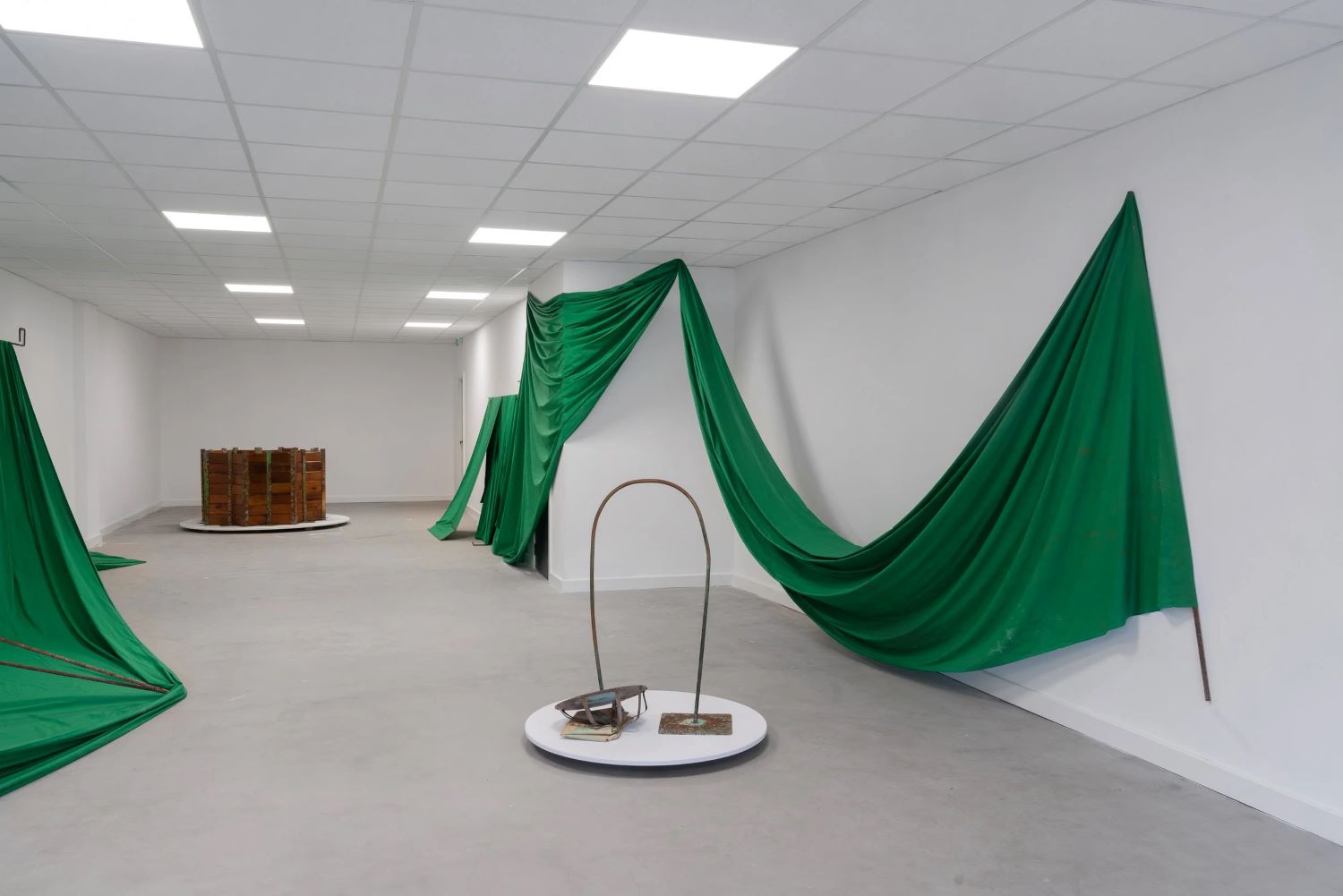 Sculpture in the auxiliary by Alia Gargam