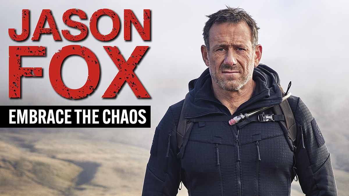 Jason Fox Embrace the Chaos event poster