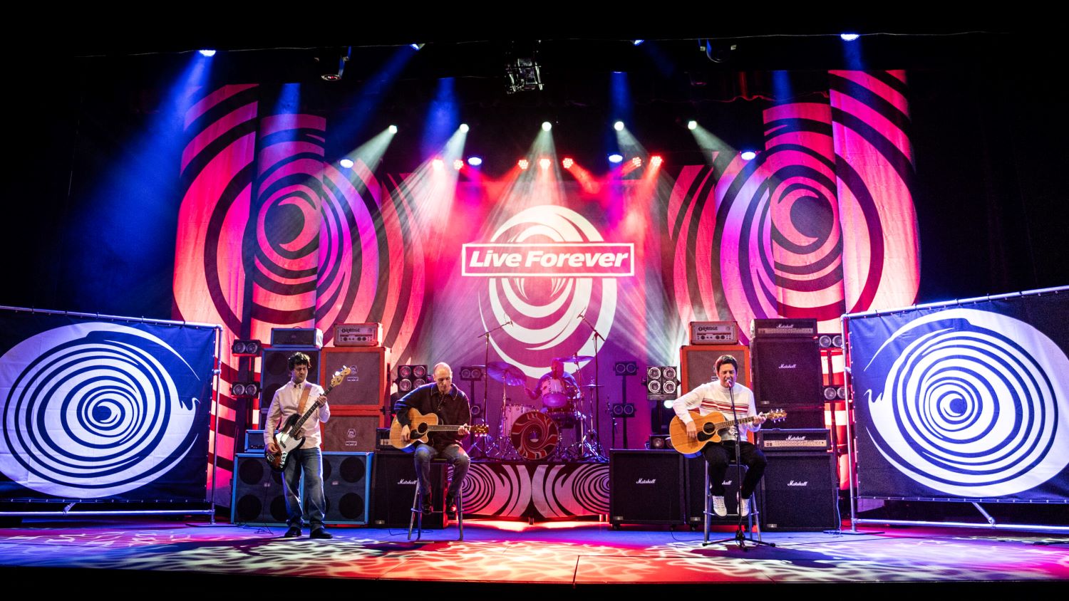 Live Forever Oasis tribute event poster