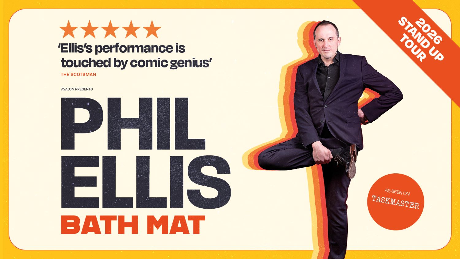 Phil Ellis Bath Mat event poster