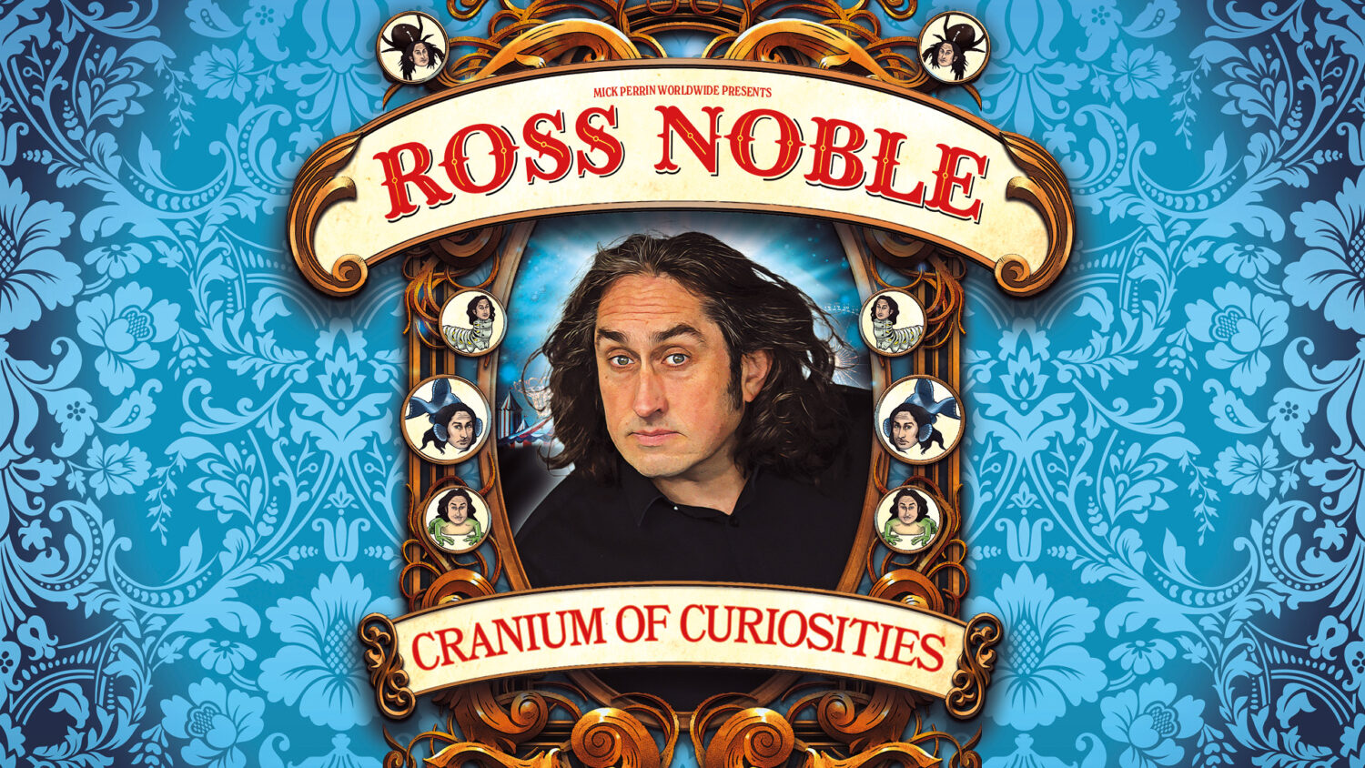 Ross Noble Cranium of Curiosities event poster