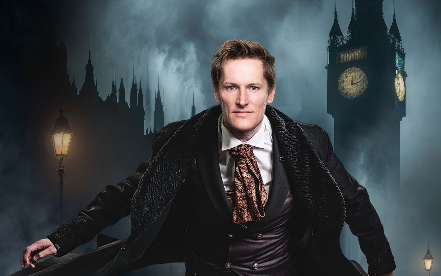 Sherlock Holmes The Hunt For Moriarty event poster