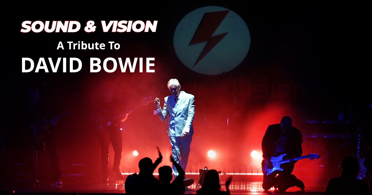 Sound and Vision David Bowie tribute event poster