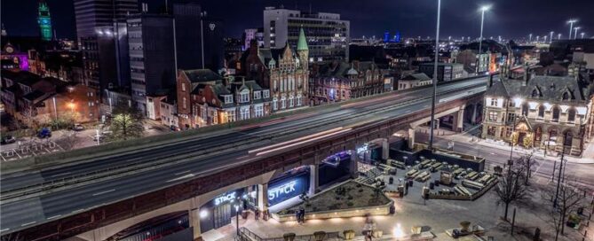 aerial view of STACK Middlesbrough