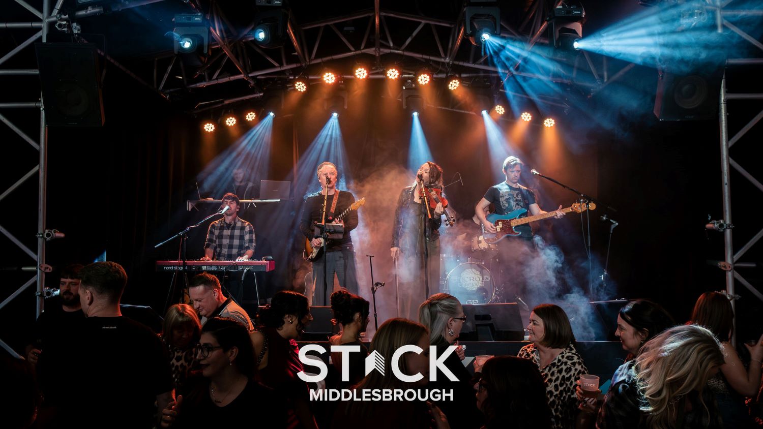 A live band playing at STACK Middlesbrough A live band playing at STACK Middlesbrough
