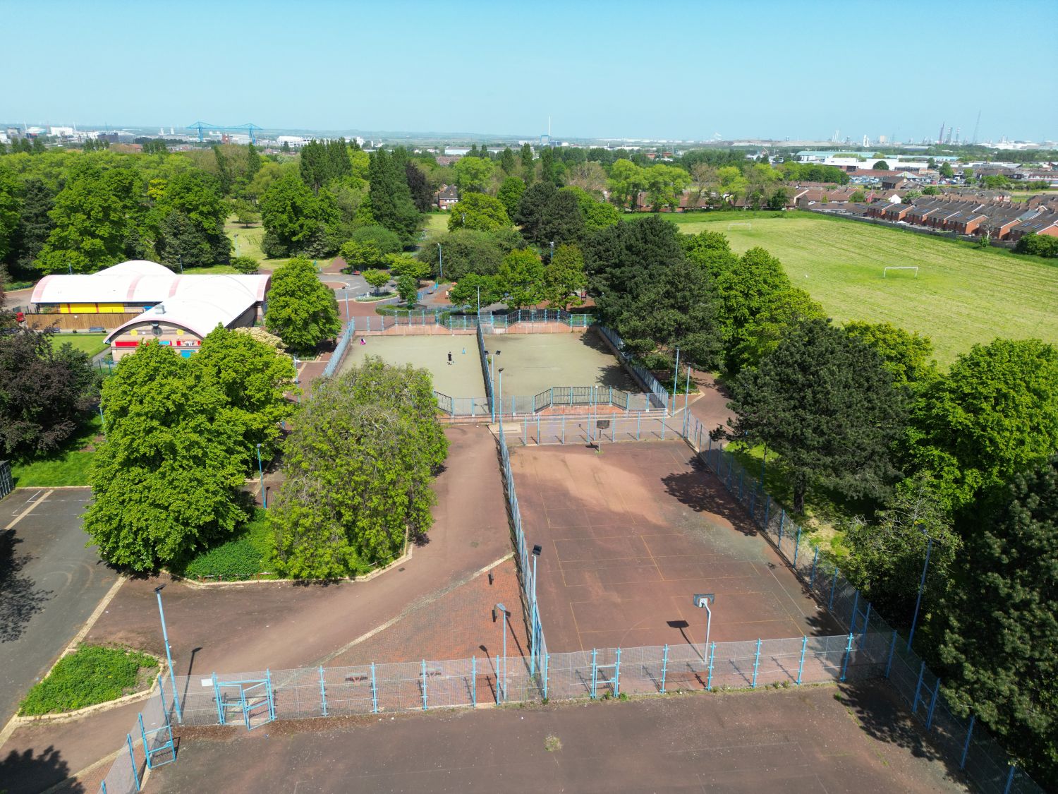 Pallister park football fields