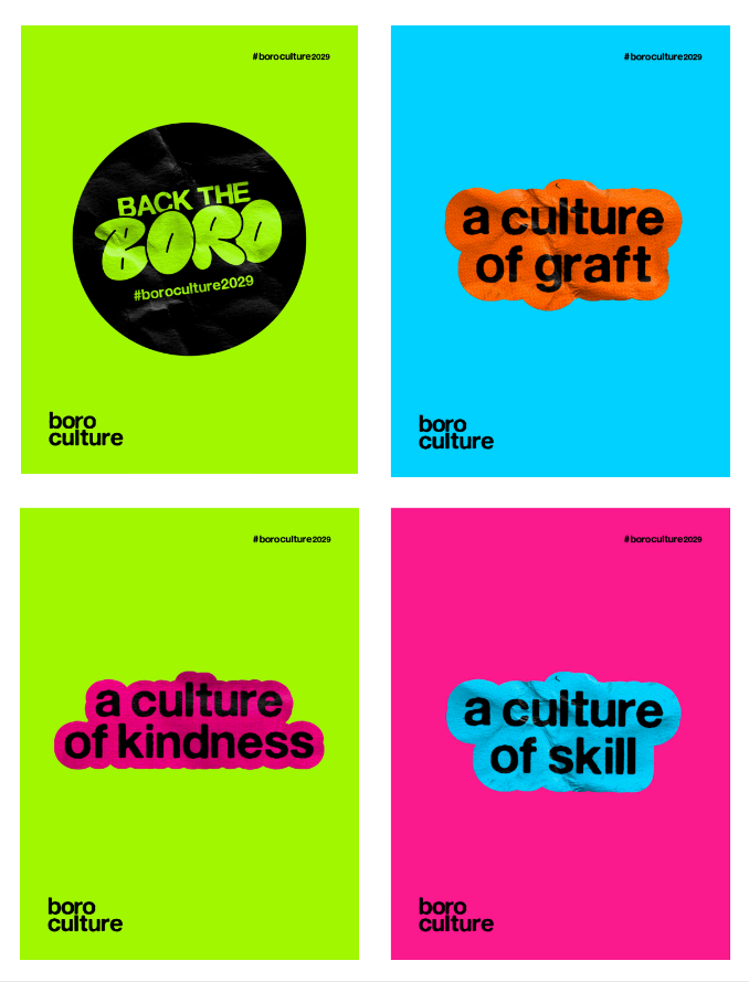 Boro Culture social post examples